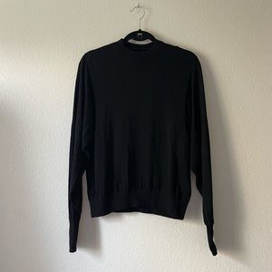 &OtherStories Black Crew Sweater